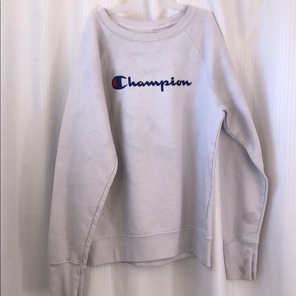 Champion Other - White Champion Sweater Size:S